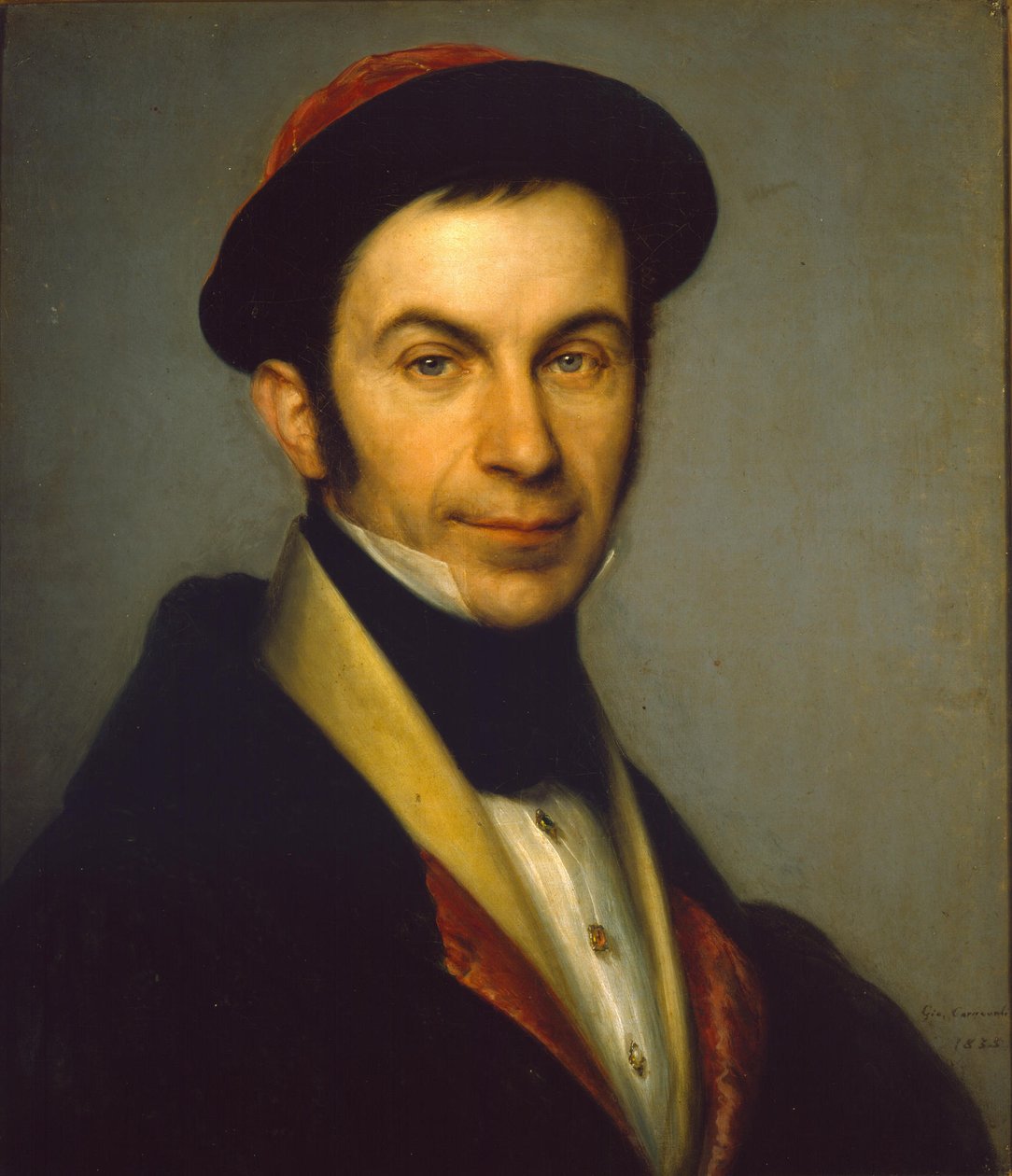 Porträt des Grafen Guglielmo Lochis von Giovanni Carnovali