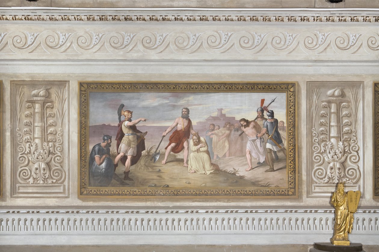 Das Martyrium des Heiligen Matthäus, aus Geschichten von Christus von Giovanni Chiarini