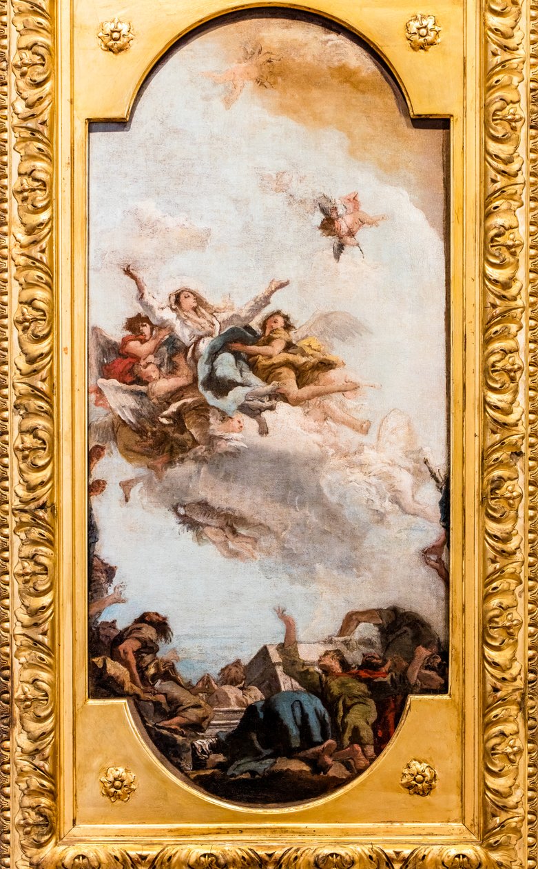 Himmelfahrt von Giovanni Domenico (circle of) Tiepolo