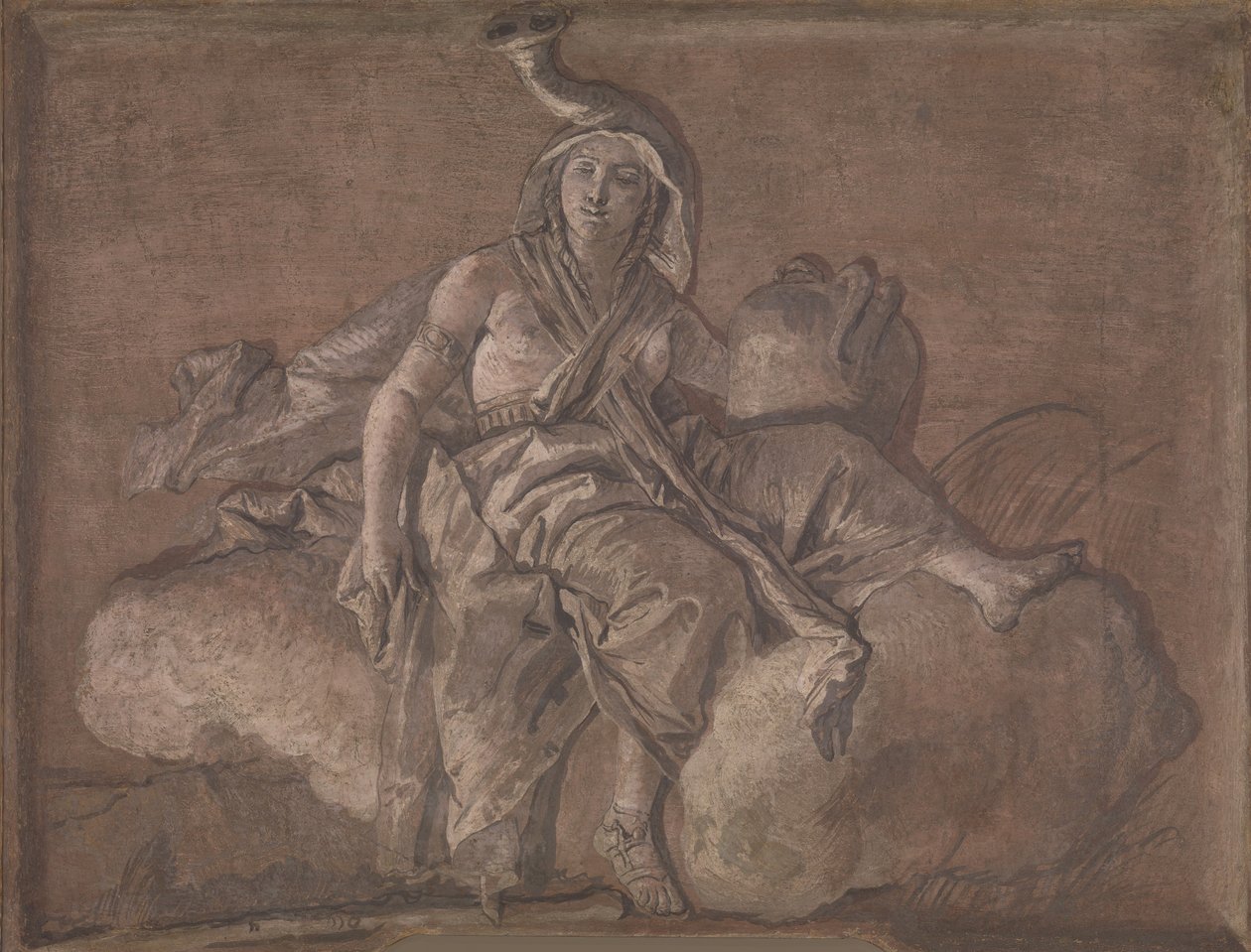 Afrika von Giovanni Domenico Tiepolo