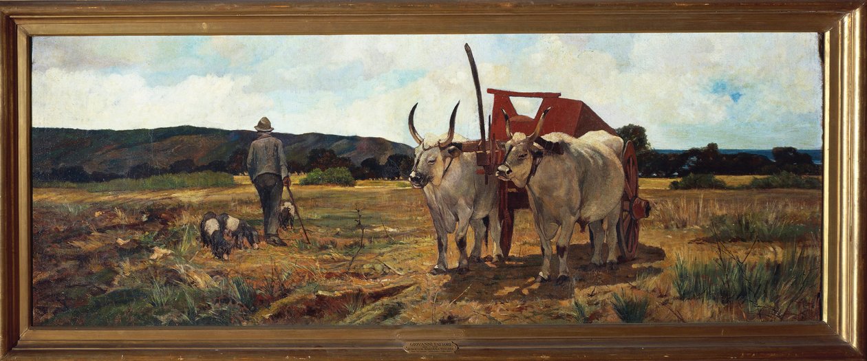 Florenz, Maremma Toscana, circa 1894 von Giovanni Fattori