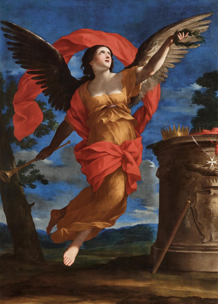 Allegorie des Ruhms, zwischen 1646 und 1648 von Giovanni Francesco Romanelli