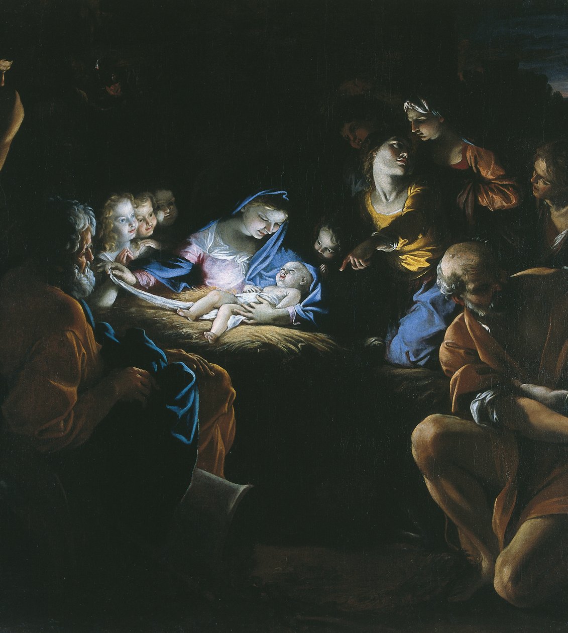 Anbetung der Hirten von Giovanni Lanfranco