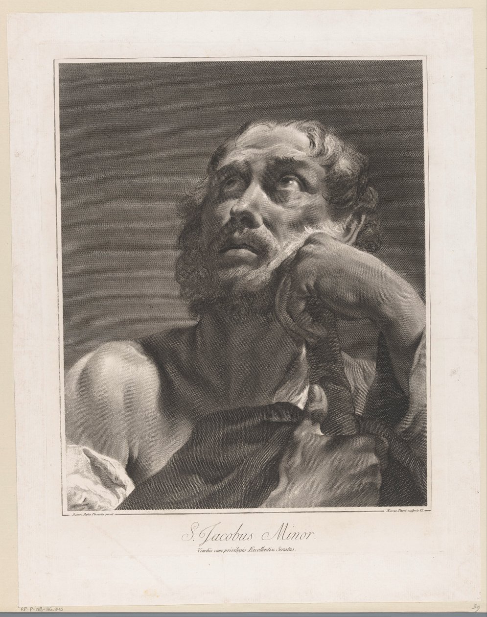 Apostel Jakobus der Mindere (Apostelen) von Giovanni Marco Pitteri