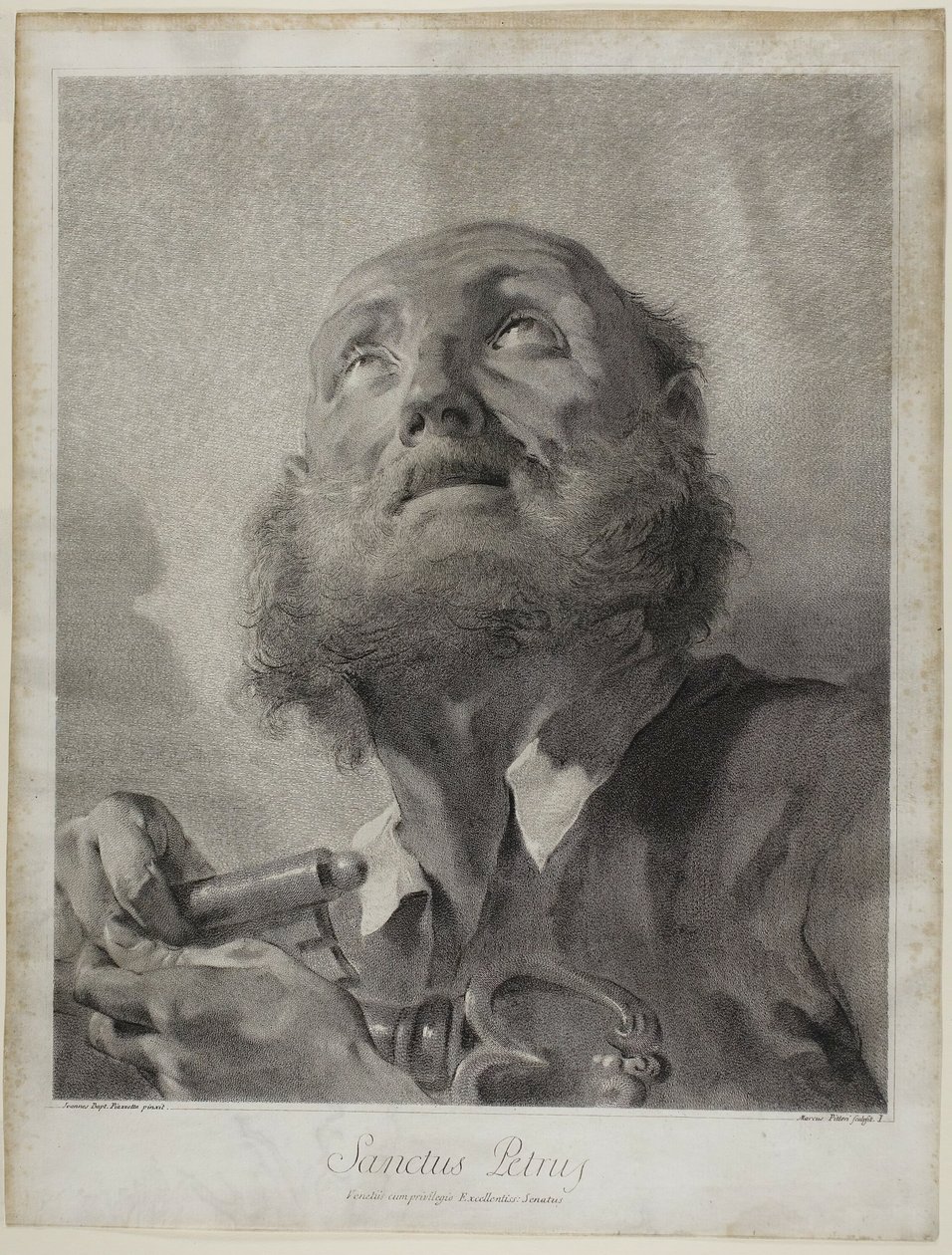 Gott der Vater und elf der zwölf Apostel von Giovanni Marco Pitteri