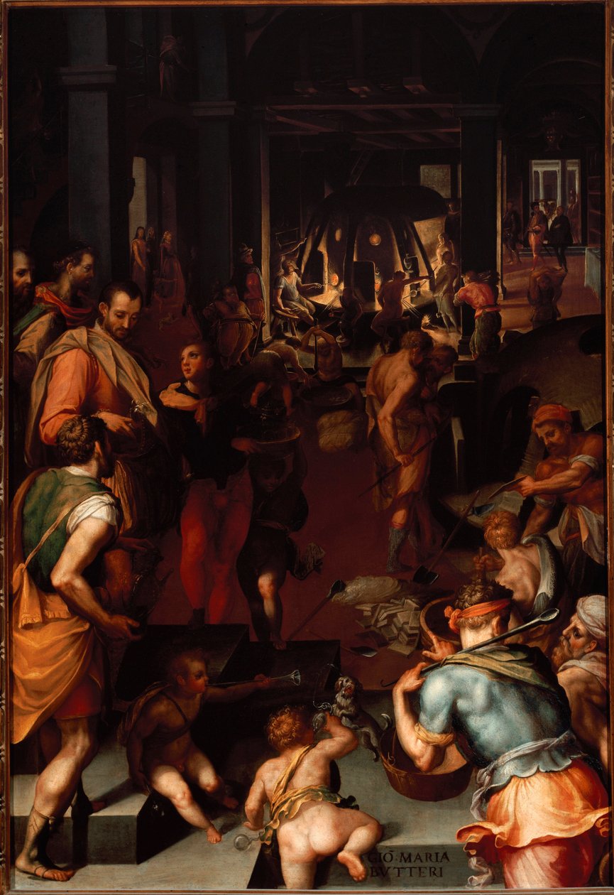 Glasherstellungswerkstätten von Giovanni Maria Butteri
