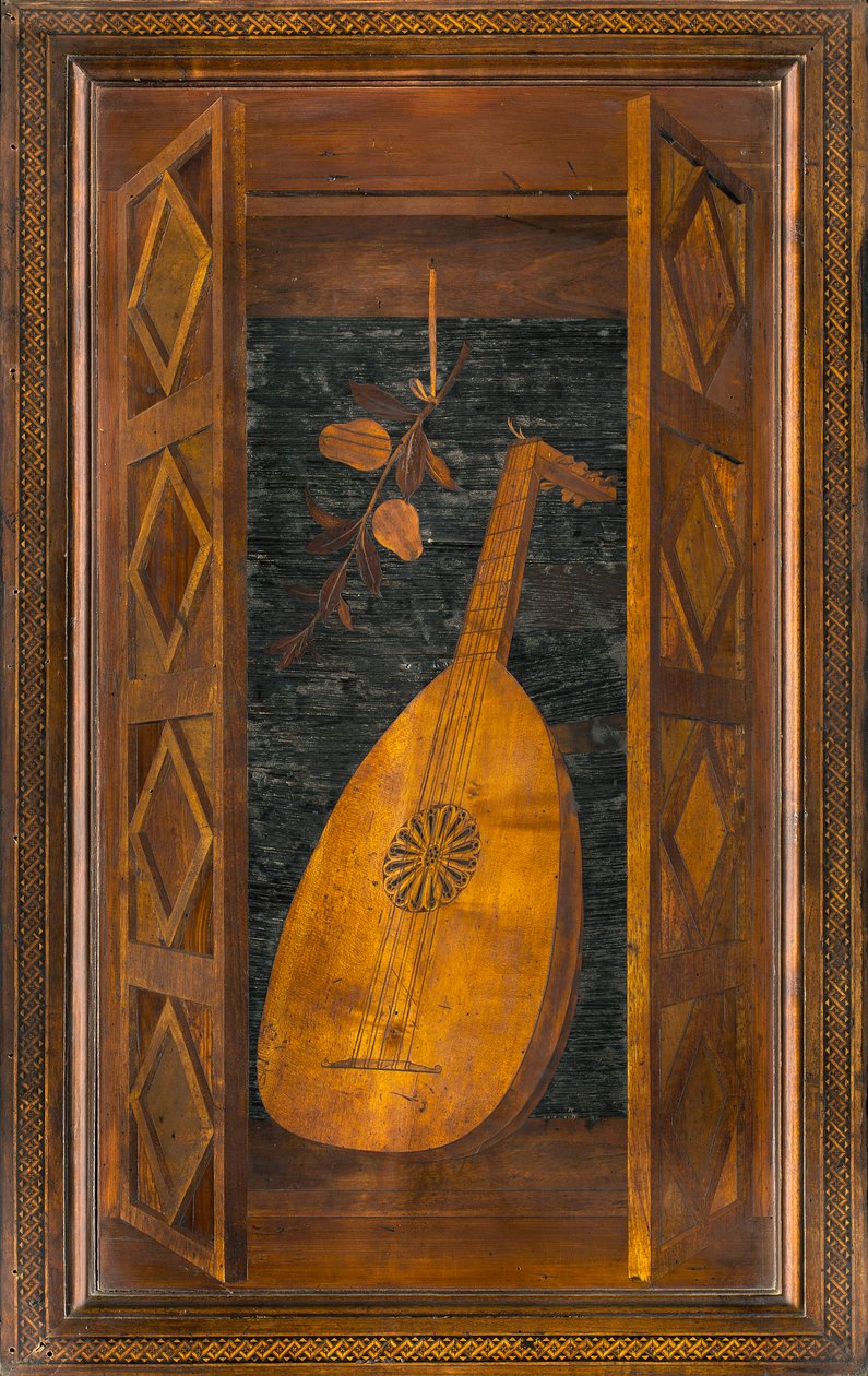 Lignaeanischer Kanonischer Chor, eingelegt von Giovanni Maria Platina 1484, Oberer Stand von Giovanni Maria Platina