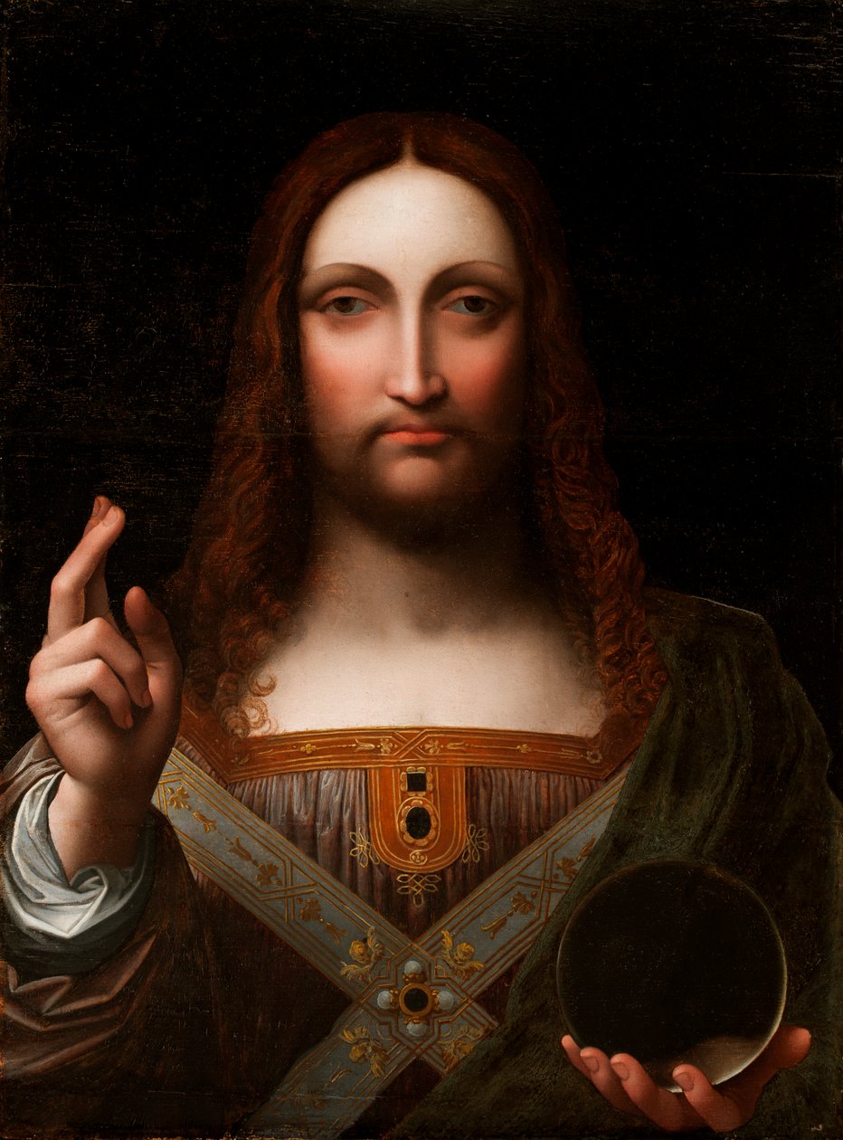 Cristo Salvator Mundi von Giovanni Pietro Rizzoli Giampietrino