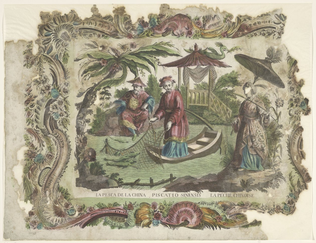 Chinesische Fischer von Giovanni Volpato