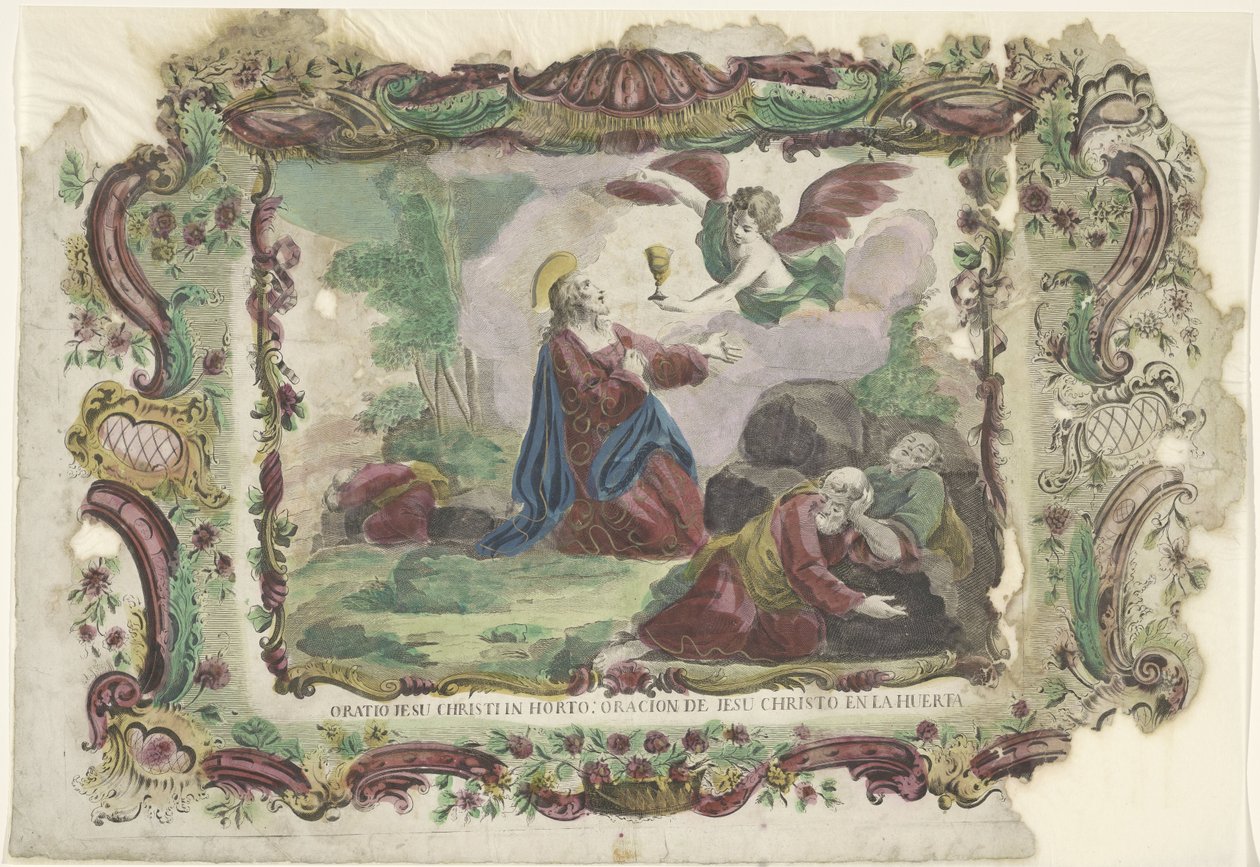 Christus im Garten Gethsemane von Giovanni Volpato