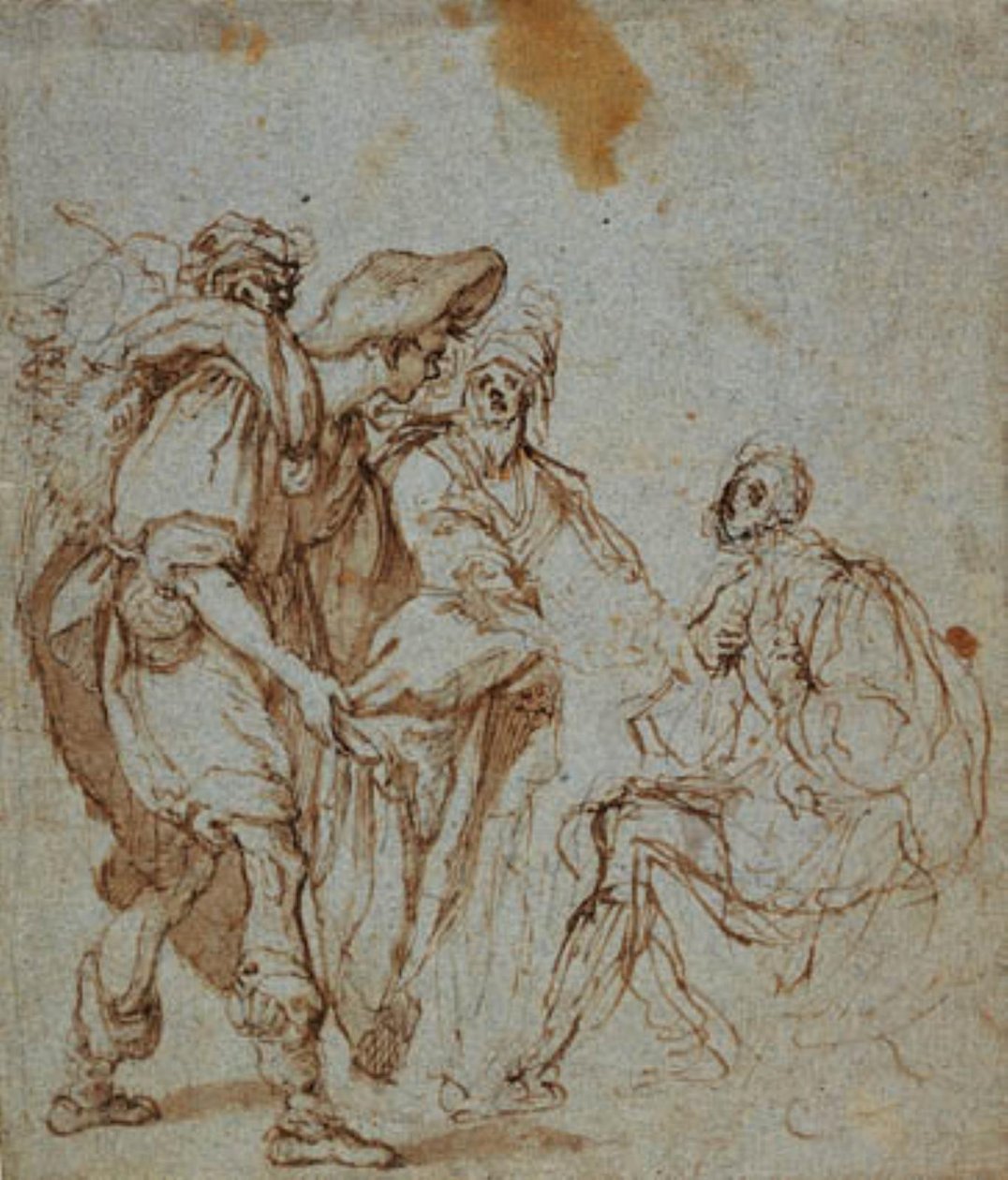 Josephs Brüder zeigen Jakob seinen blutigen Mantel von Giovanni da San Giovanni