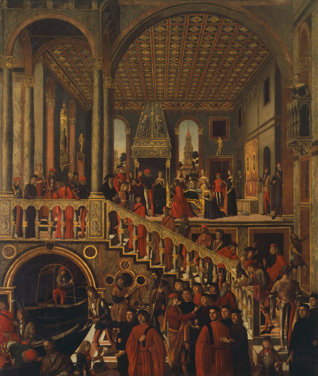 Wunderheilung der Tochter von Benvegnudo von Giovanni di Niccolo Mansueti