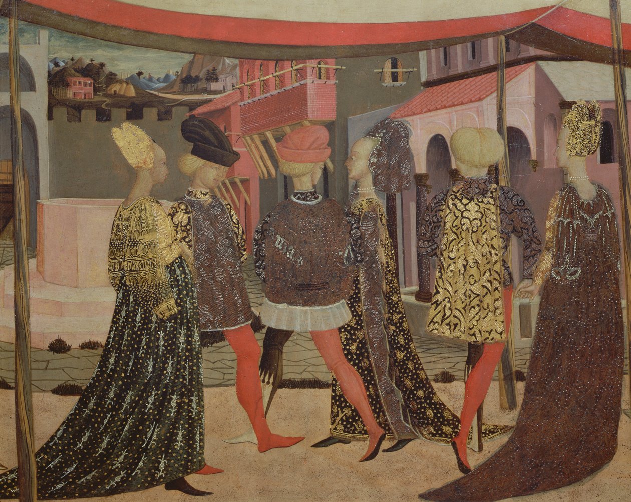 Der Adimari Cassone, ca. 1450 von Giovanni di Ser Giovanni Scheggia
