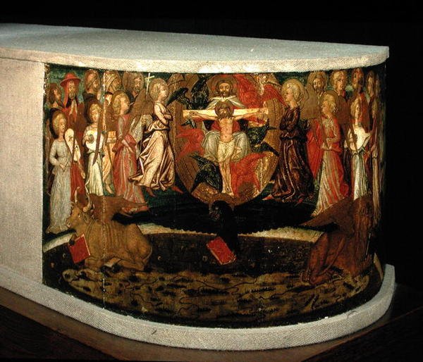 Triumph der Ewigkeit, inspiriert von Triumphs von Petrarca (1304-74) von Giovanni di Ser Giovanni Scheggia