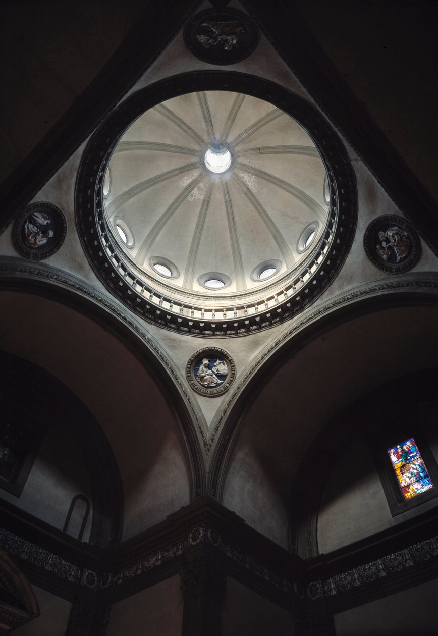 Innenansicht der Kirche von Giuliano Giamberti da Sangallo