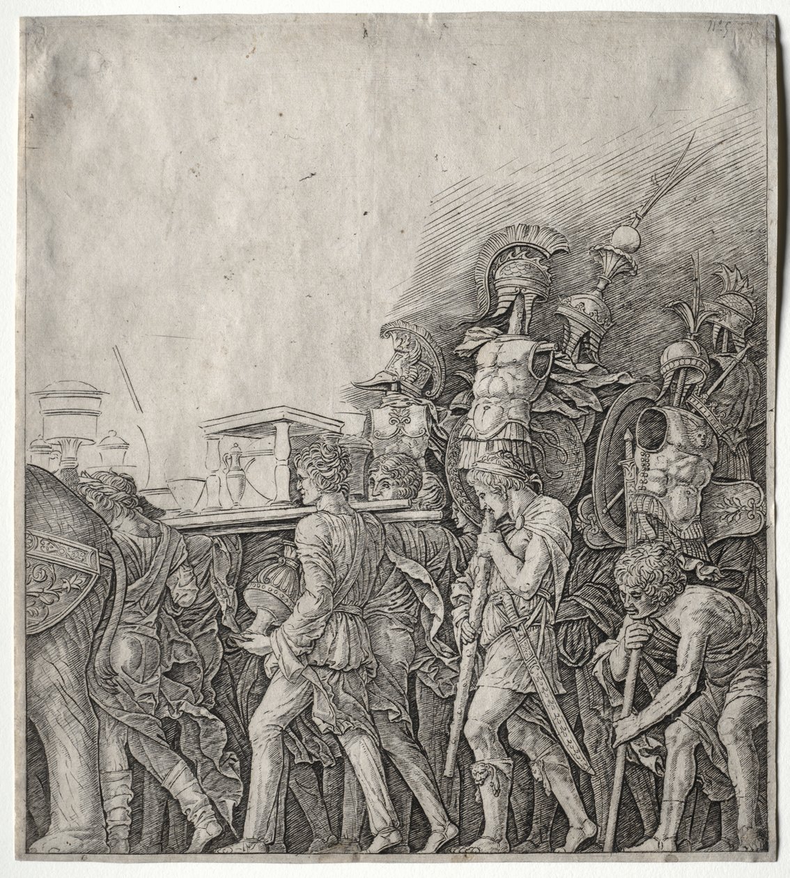 Die Triumphe Caesars: Die Kürassträger von Giulio Campagnola