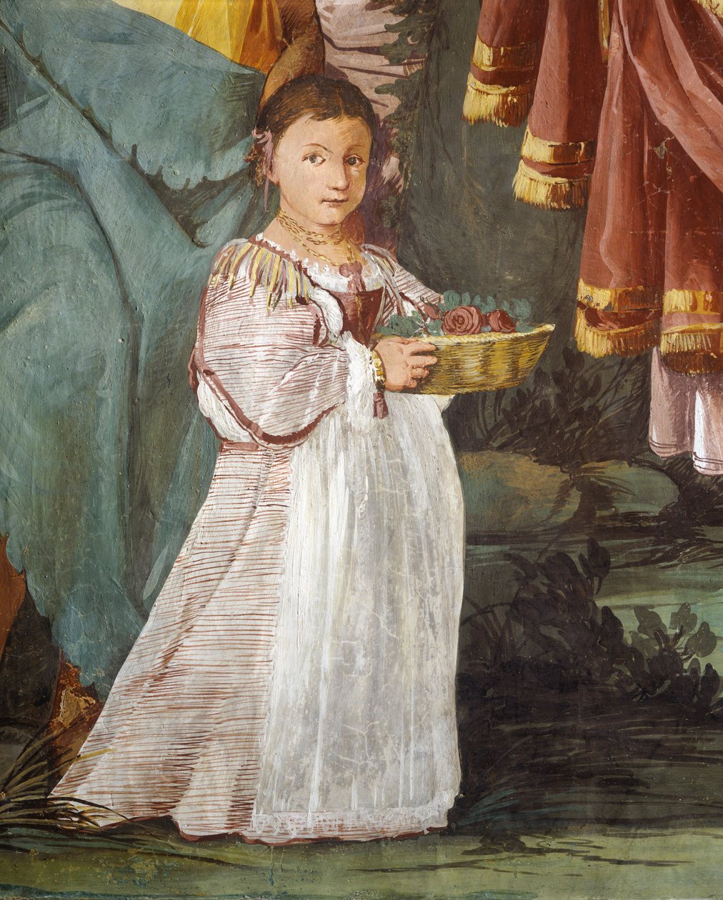 Krönung der Nymphe Amaryllis, Gewinnerin des Kusswettbewerbs von Giulio Carpioni von Giulio Carpioni