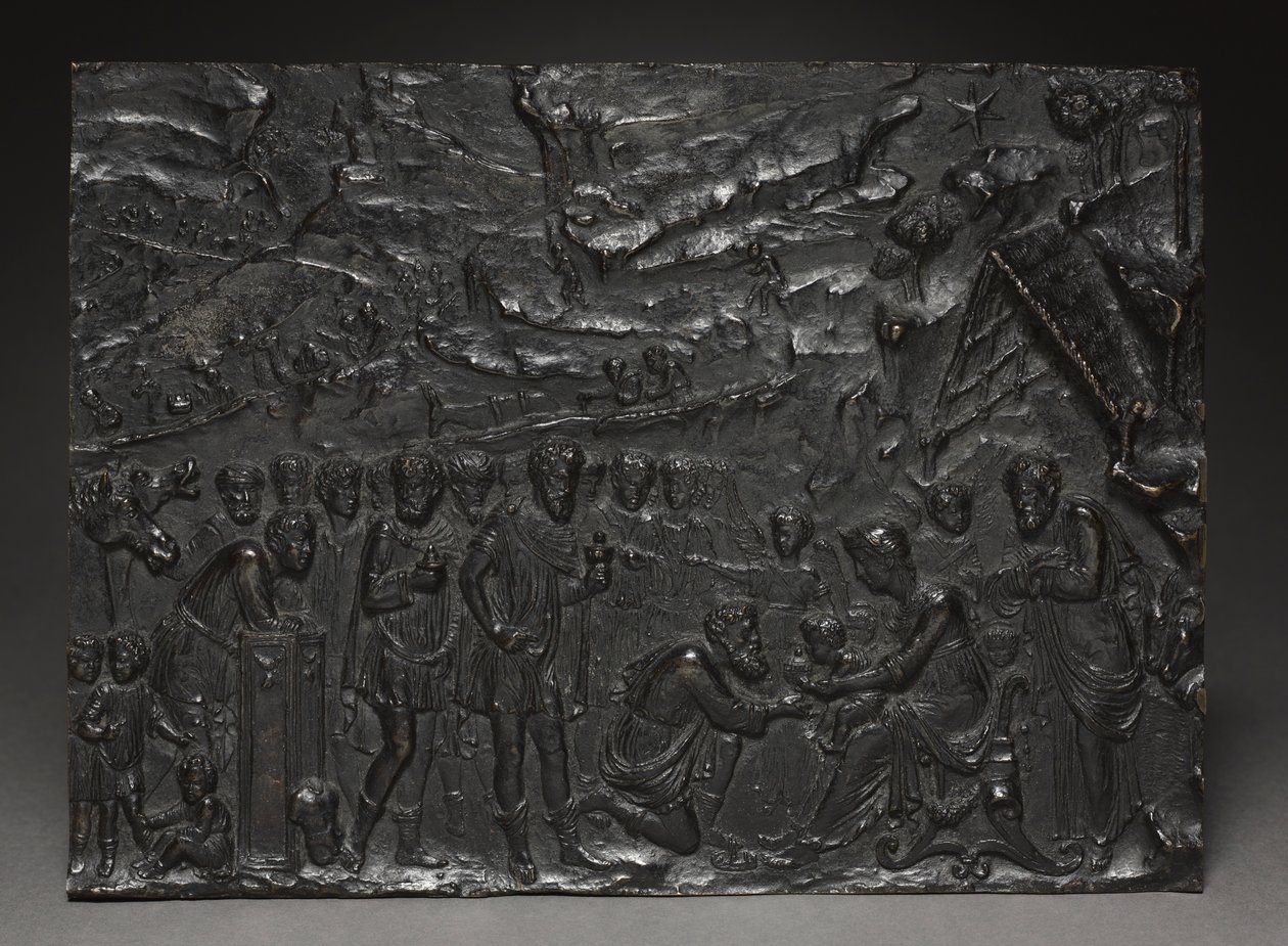 Anbetung der Heiligen Drei Könige, ca. 1500-1525 von Giulio della Torre