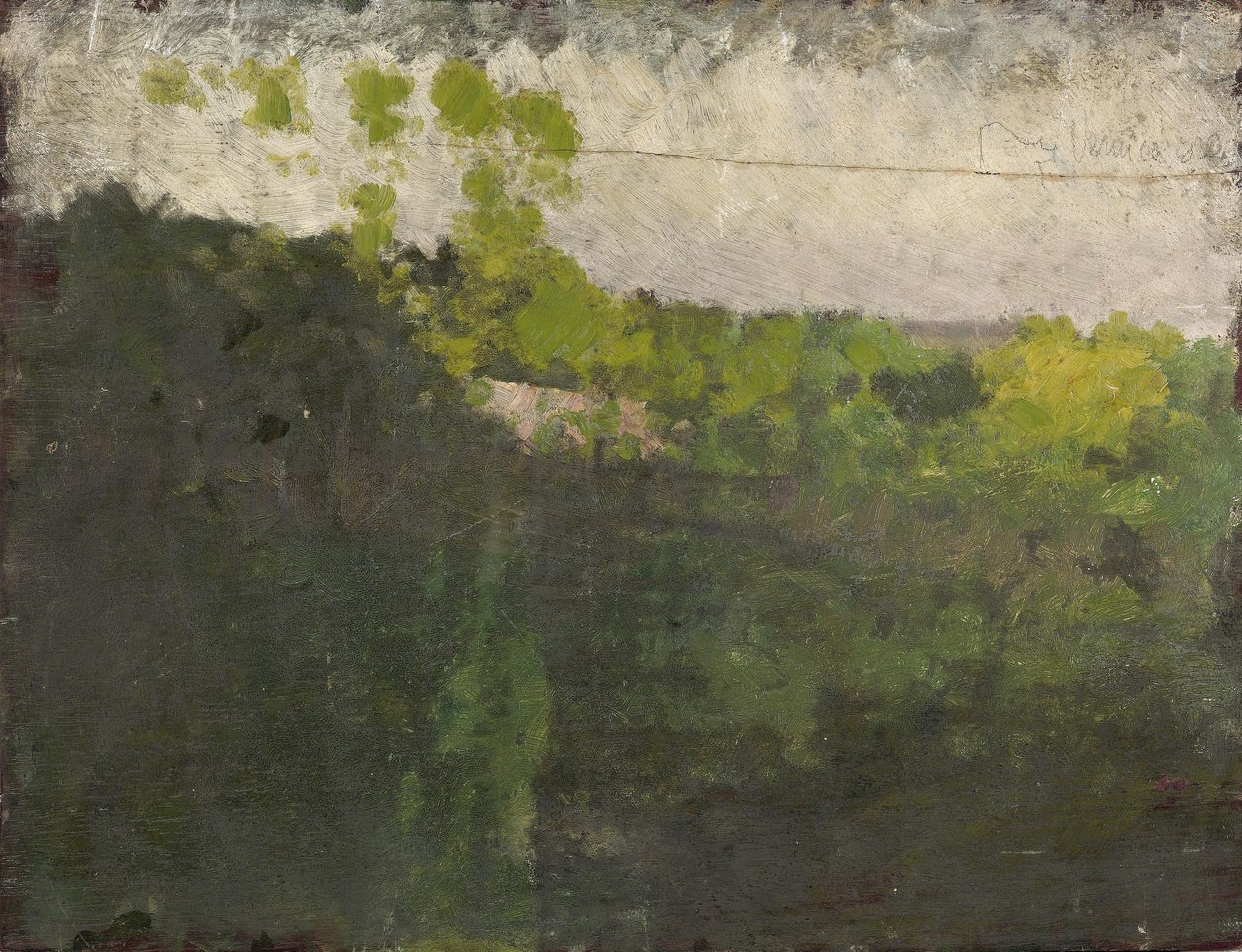 Der Teich im Bois de Boulogne von Giuseppe de Nittis