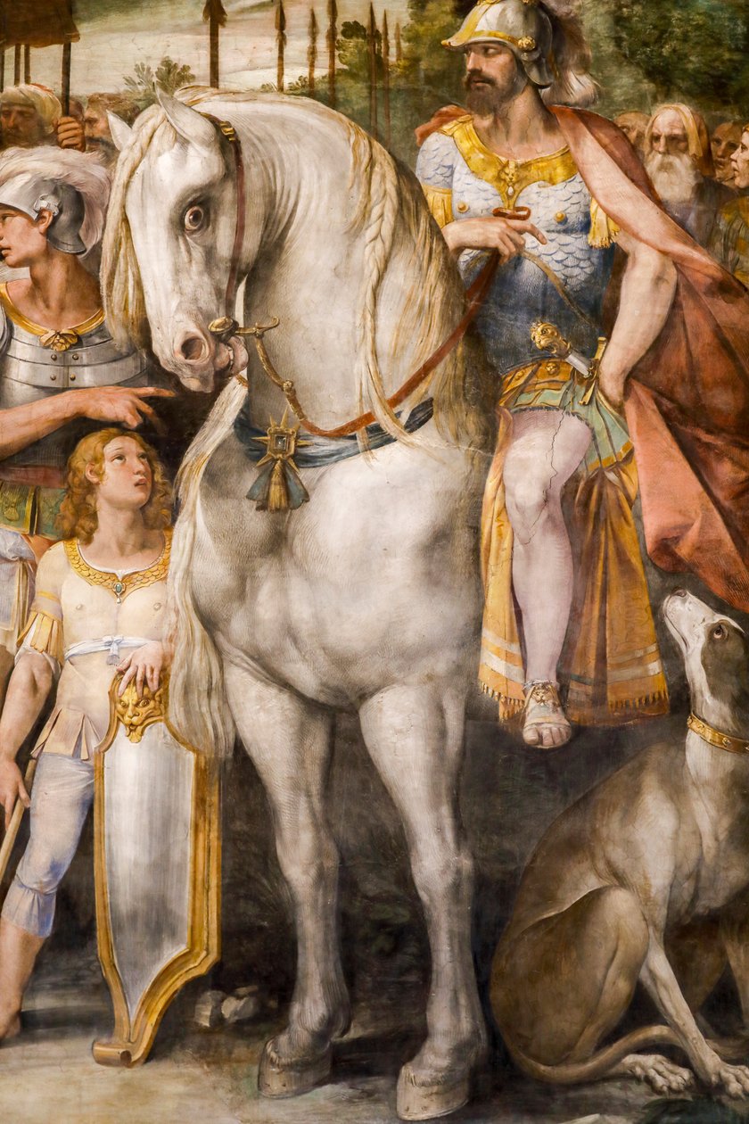 Kampf zwischen Horatiern und Kuriatiern (Detail) von Giuseppe (1568 1640) Cesari