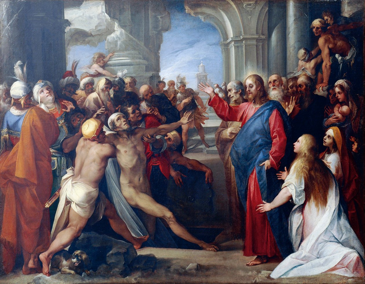 Die Auferweckung des Lazarus von Giuseppe Cesari
