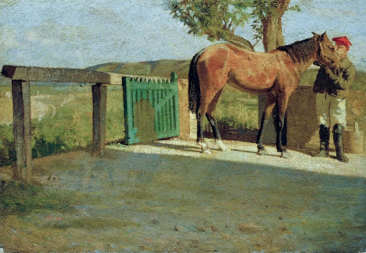 Das kleine Pferd von Giuseppe Abbati