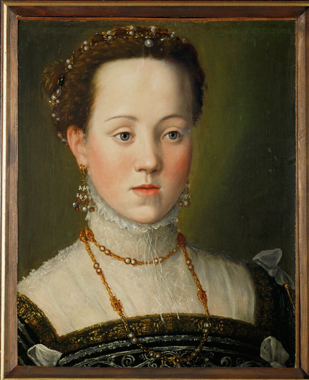 Erzherzogin Anna von Österreich, Königin von Spanien von Giuseppe Arcimboldo
