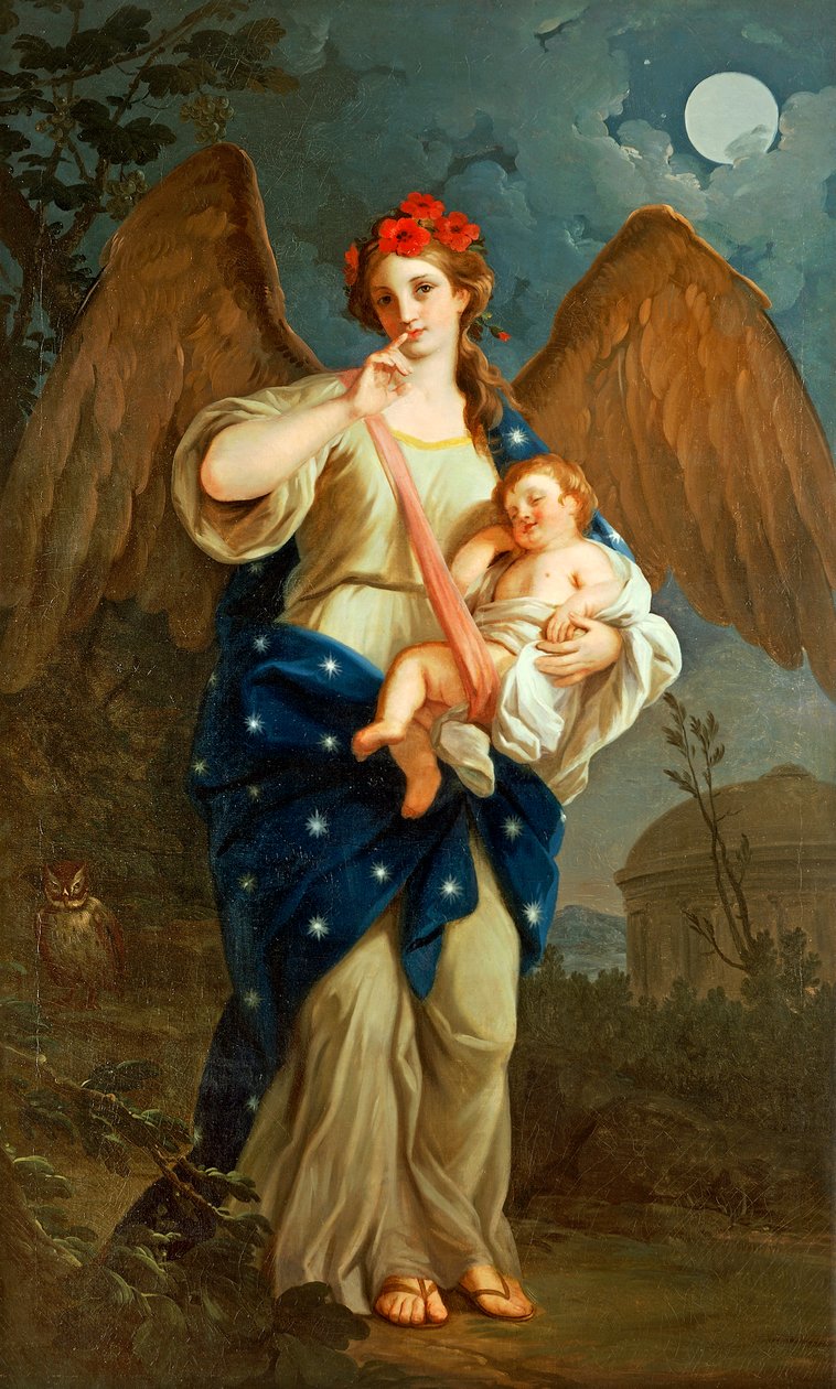 Allegorie der Nacht, ca. 1768 von Giuseppe Bonito