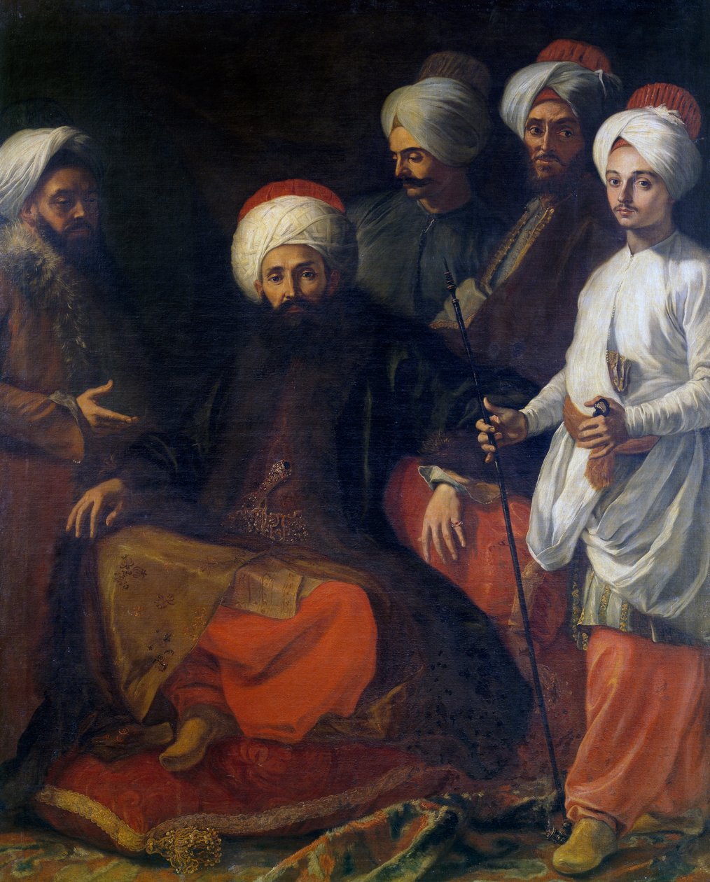 Botschaft der Türkei im Jahr 1741 von Giuseppe Bonito