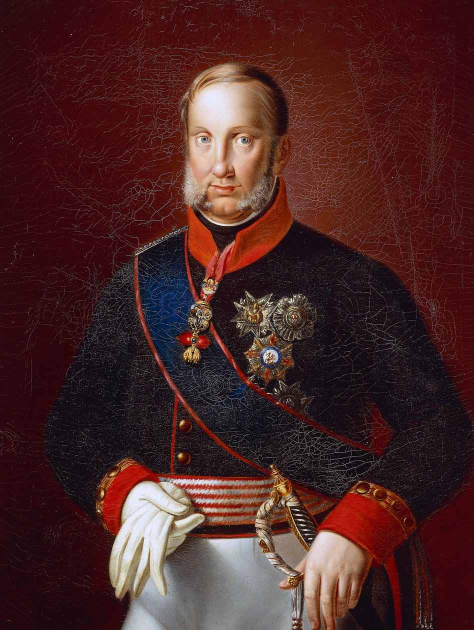 Porträt von Franz I. von Beiden Sizilien von Giuseppe Cammarano