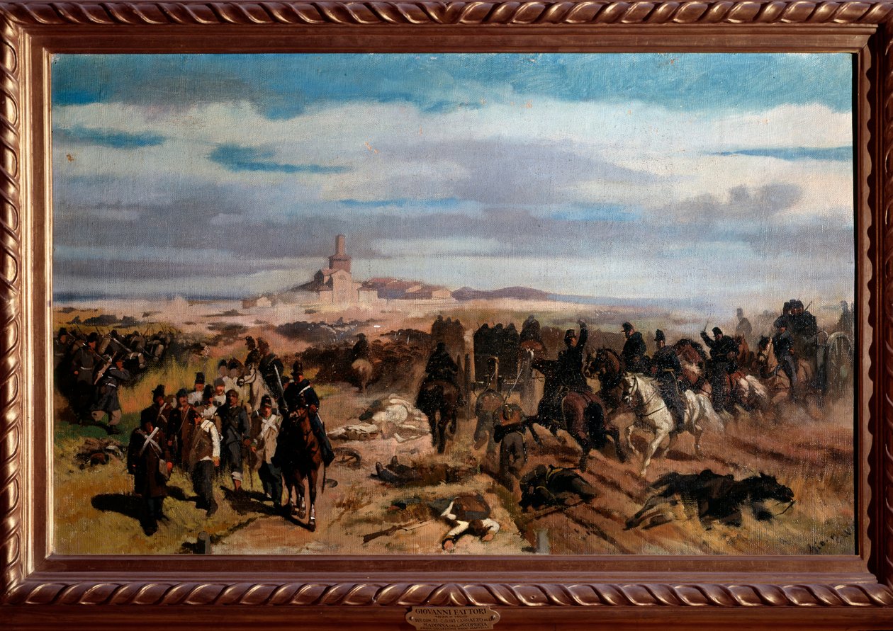 Die Schlacht von Solferino und San Martino am 24. Juni 1859 von Giuseppe Fattori