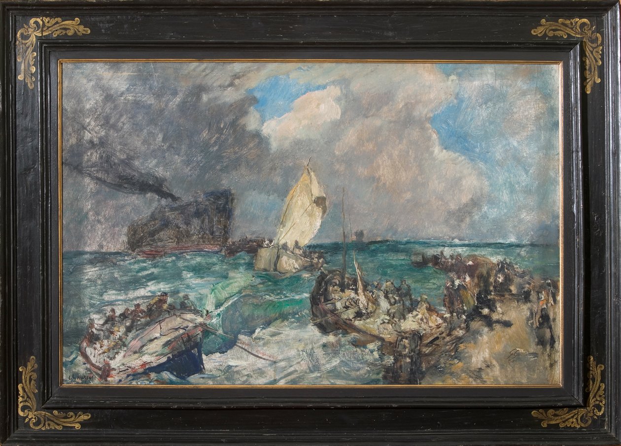 Landung der serbischen Armee von Giuseppe Graziosi