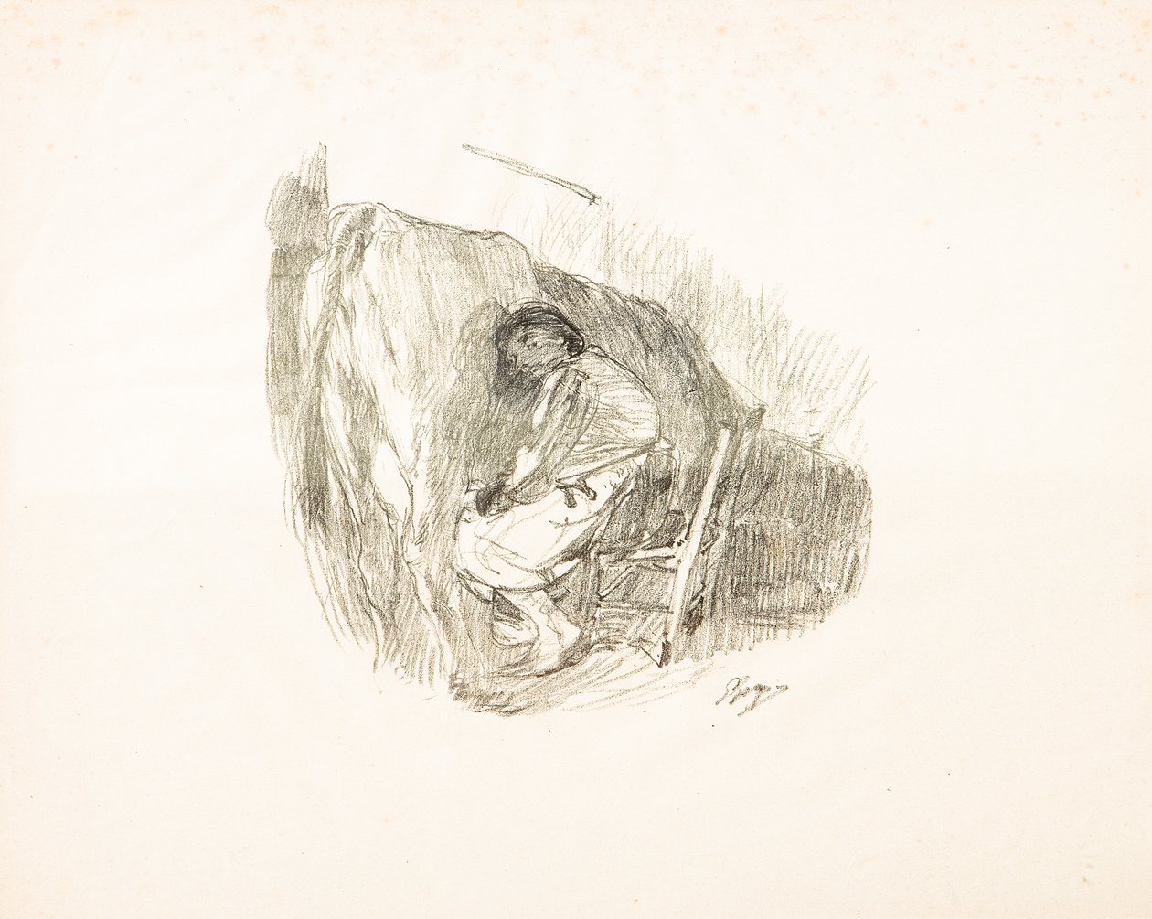 Das Melken von Giuseppe Graziosi