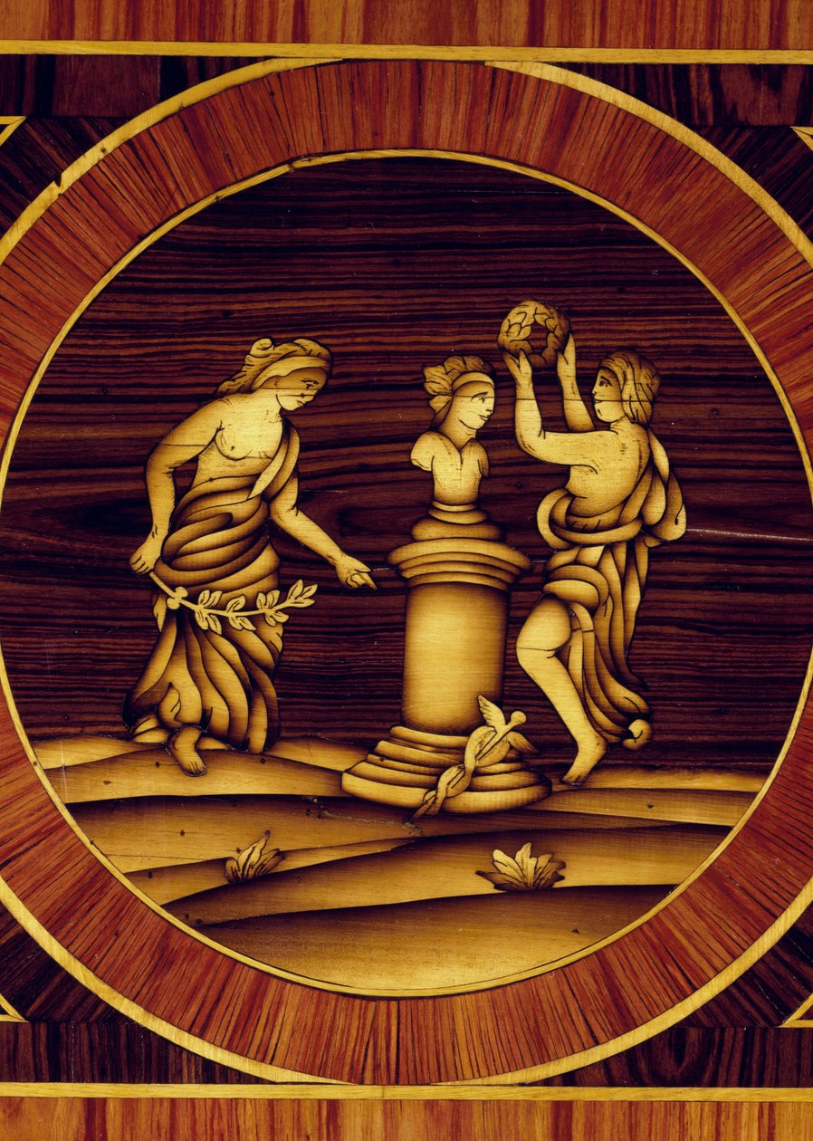 Propitiatorisches Ritual am Herm des Merkur (Detail) von Giuseppe Maggiolini