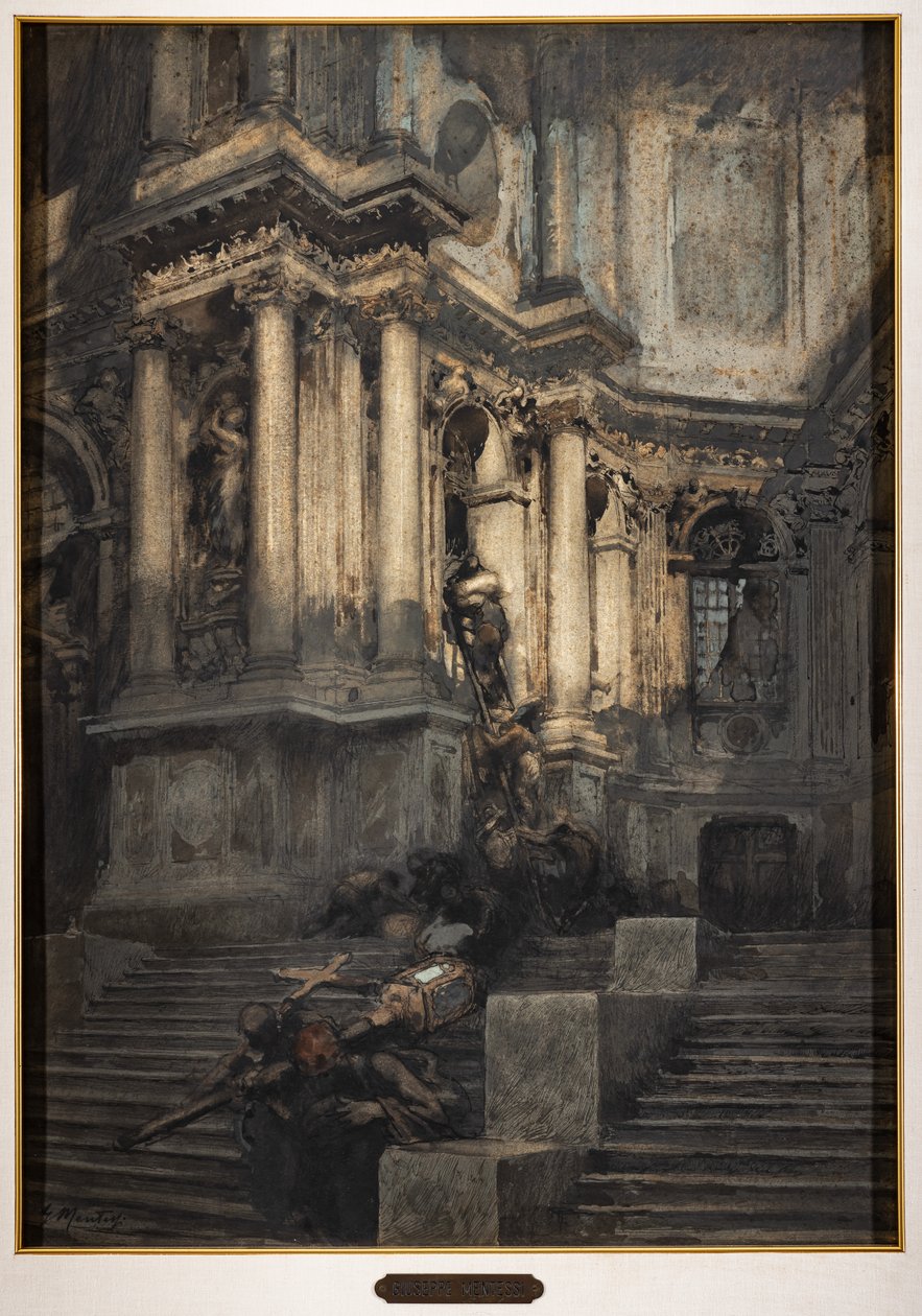 In der Kathedrale von Giuseppe Mentessi