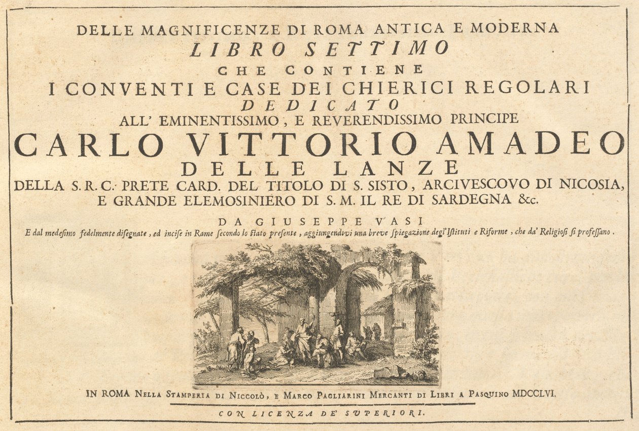 Delle Magnificenze di Roma Antica e Moderna (Bd. 3) von Giuseppe Vasi