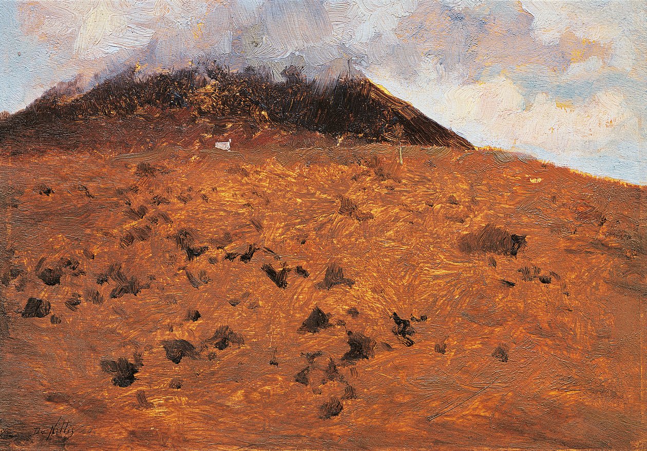 An den Hängen des Vesuvs von Giuseppe or Joseph de Nittis