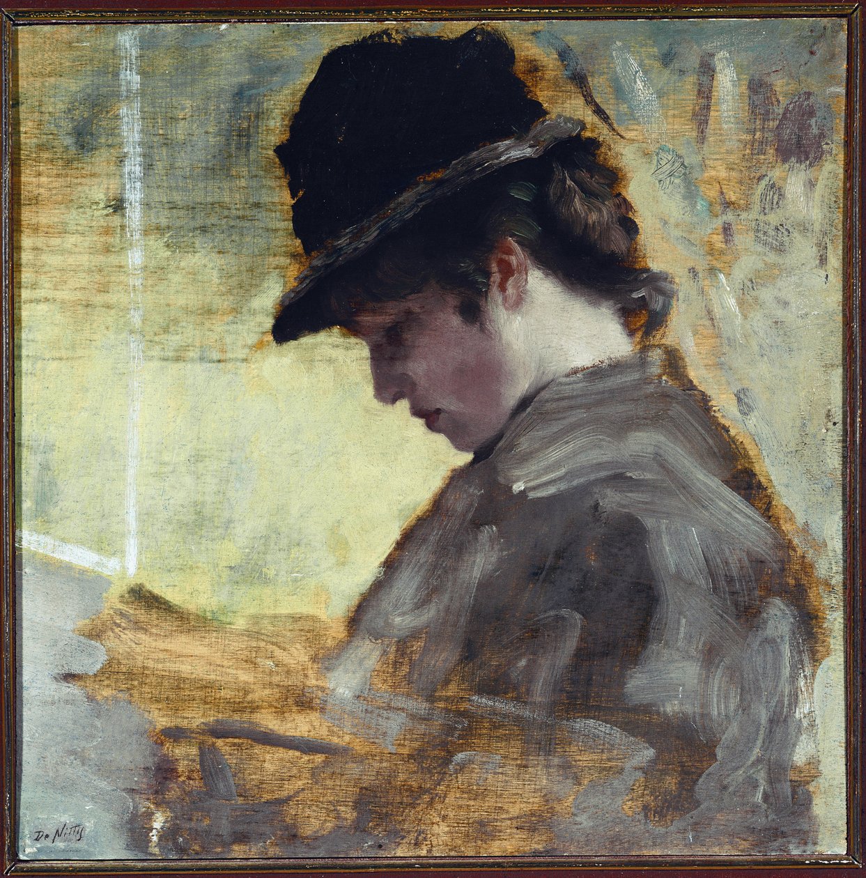 Das englische Mädchen von Giuseppe or Joseph de Nittis