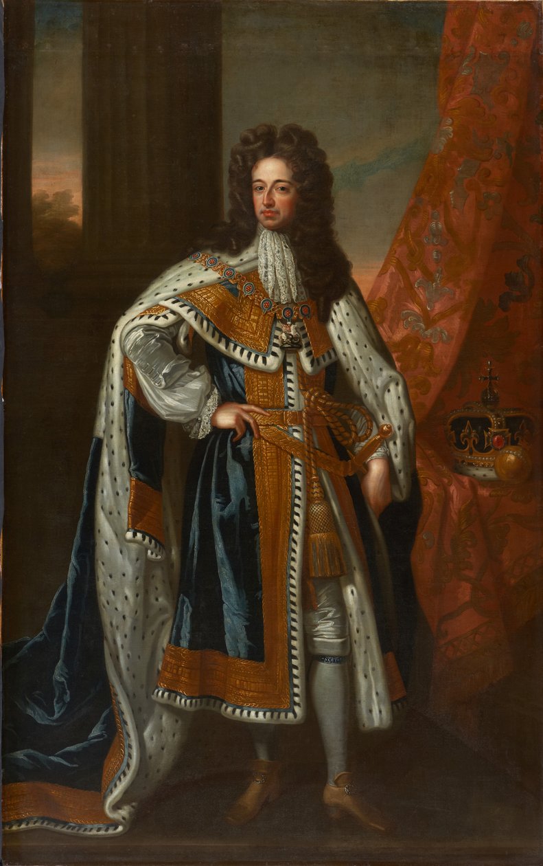 Staatsbildnis von König Wilhelm III. von Godfrey (studio of) Kneller