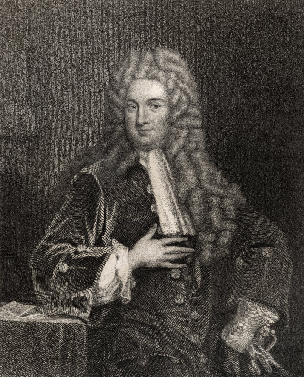 John Radcliffe, graviert von H. Cook, aus 