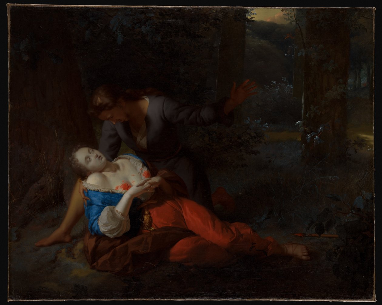 Cephalus und Procris von Godfried Schalcken