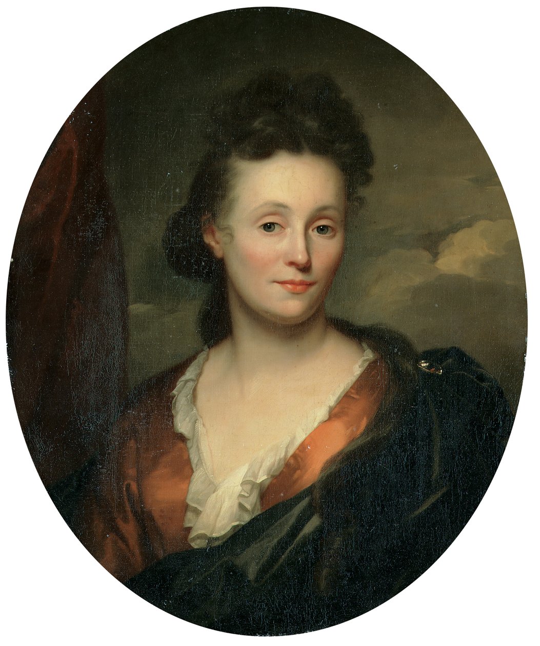 Porträt der Frau des Künstlers, Francoise van Diemen von Godfried Schalcken