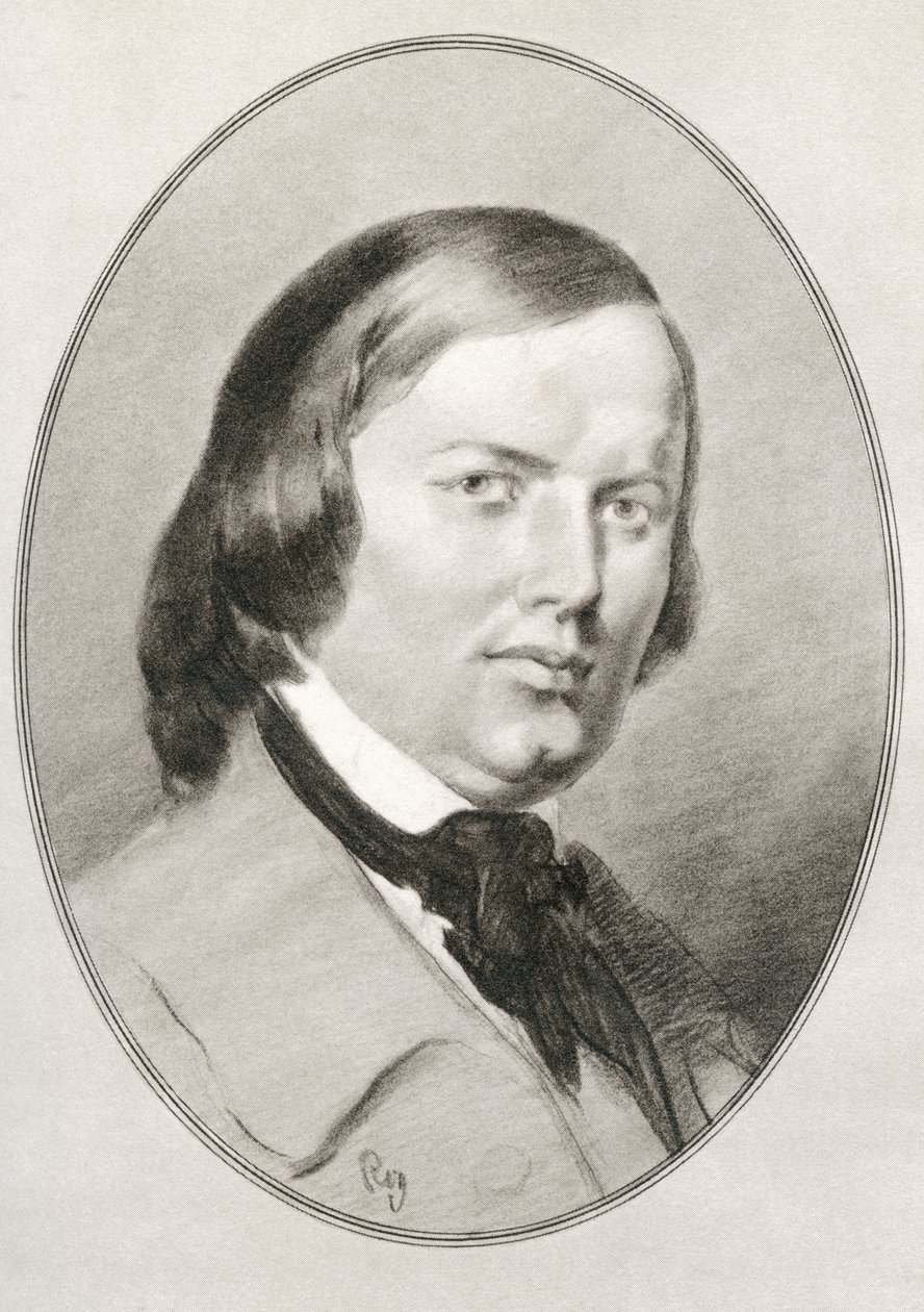 Robert Schumann, aus Living Biographies of Great Composers von Gordon Ross