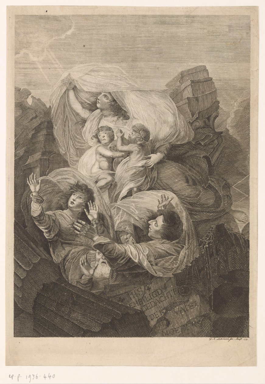 Allegorische Darstellung der Familie von Gottfried Arnold Lehman