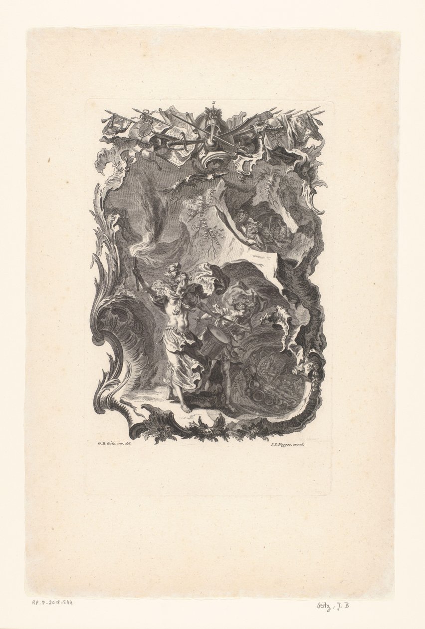 Die Schrecken des Krieges, Nummer 2 von Gottfried Bernhard Götz