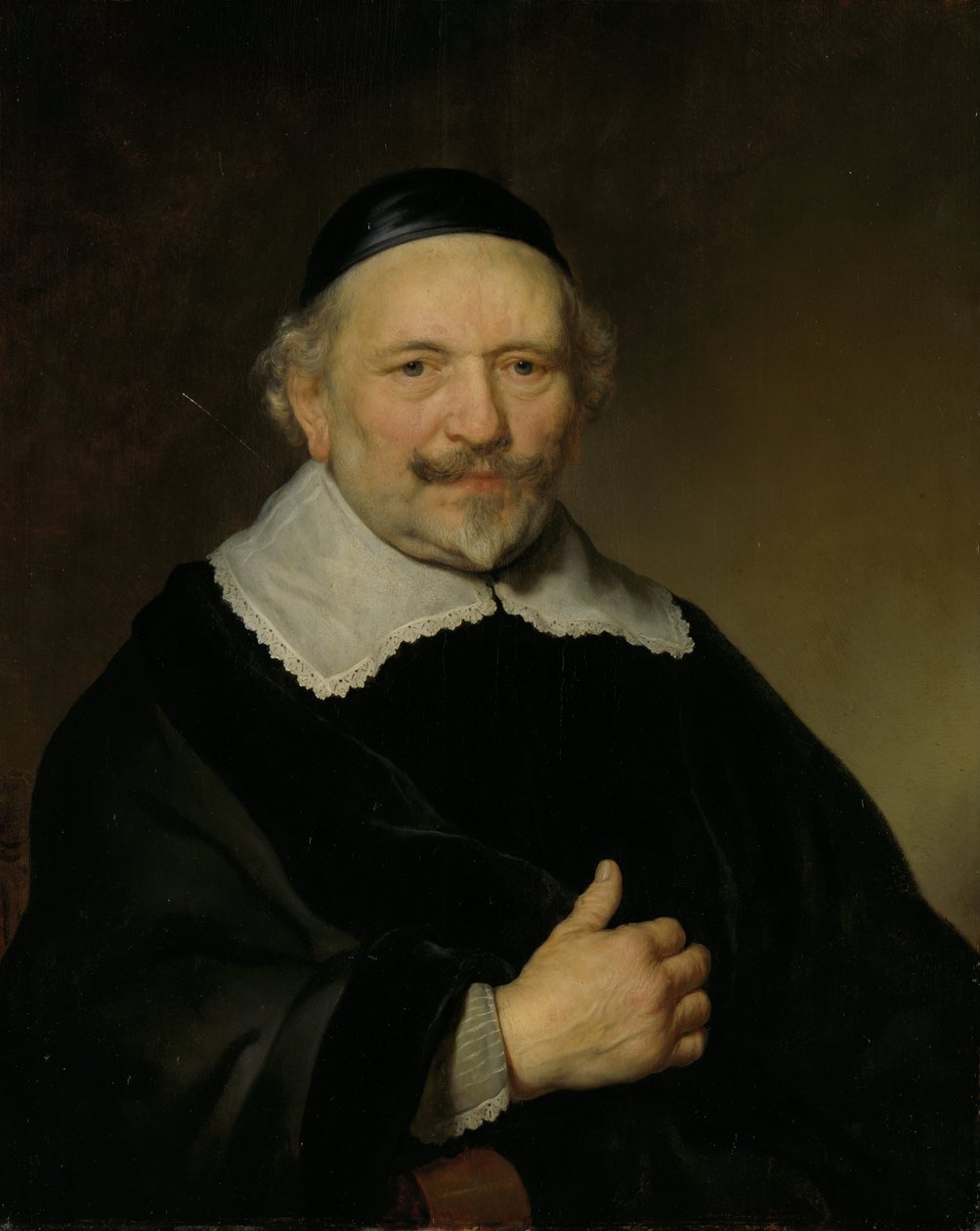 Porträt eines Mannes, um 1643 von Govaert Flinck