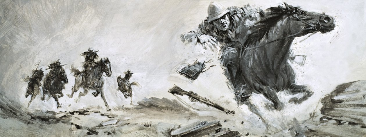 Oberst Meinertzhagen ließ seinen Tornister in voller Sicht des Feindes fallen von Graham Coton