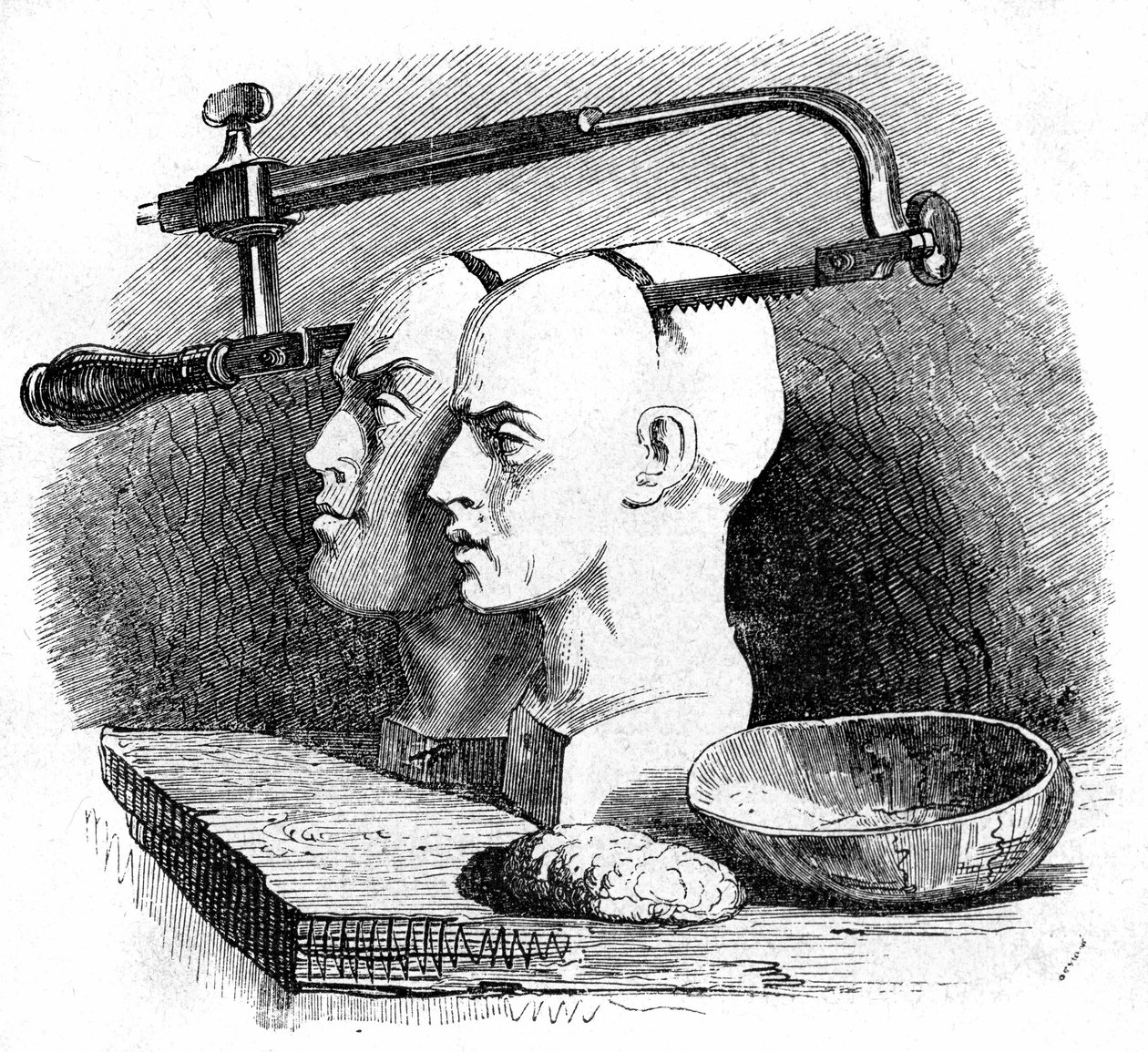Illustration für Gullivers Reisen von Jonathan Swift von Grandville (1803 47)