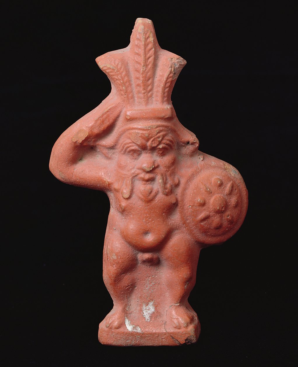 Statuette des ägyptischen Hausgottes Bes von Greco Roman