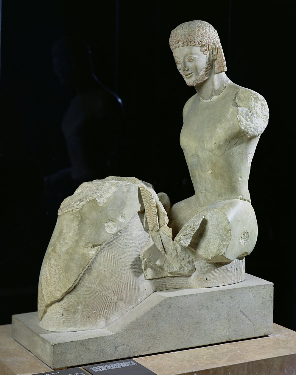 Der Rampin-Reiter, um 550-540 v. Chr. von Greek: Kunstdruck